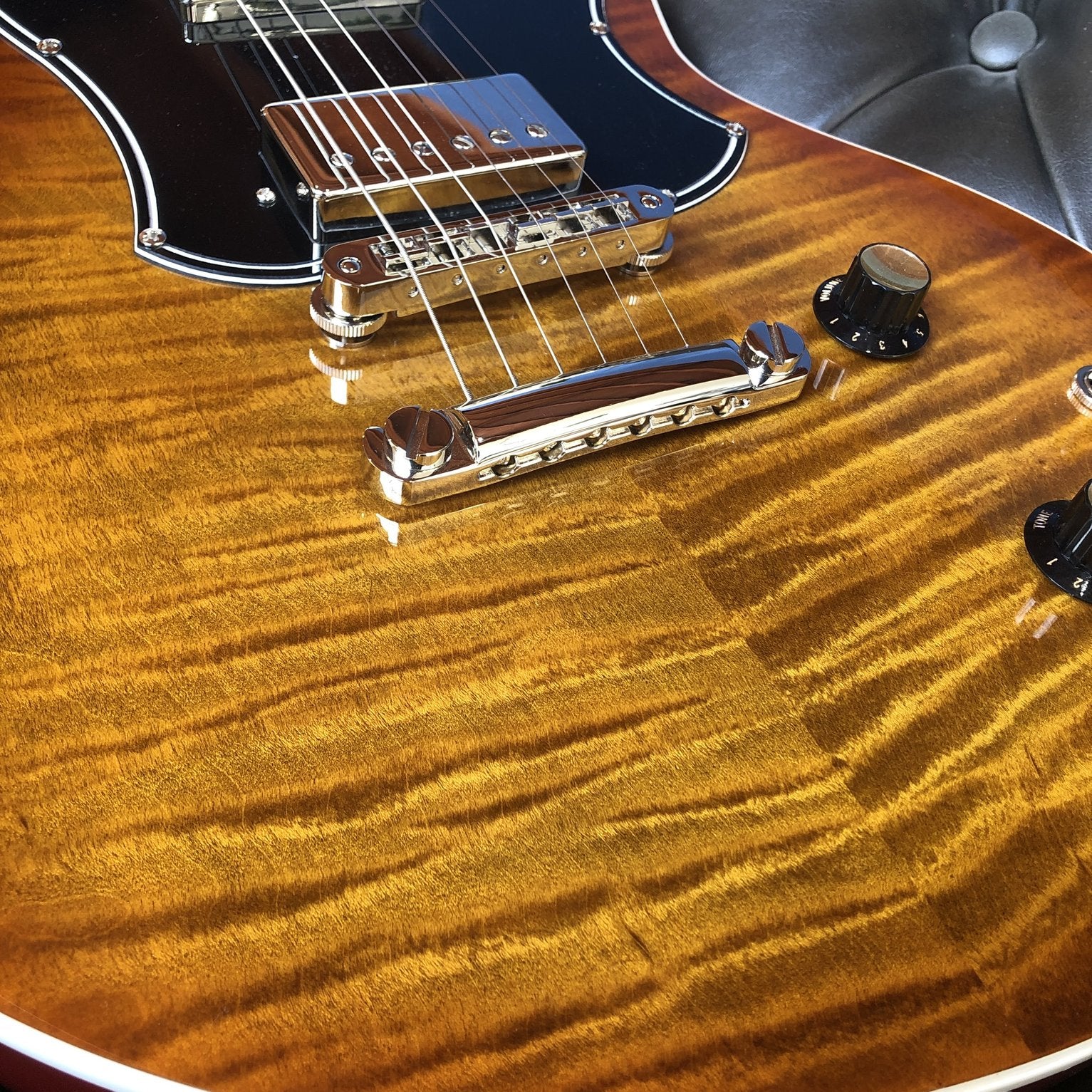 Kauer Guitars Starliner Deluxe, Tiger Burst - #1026-114