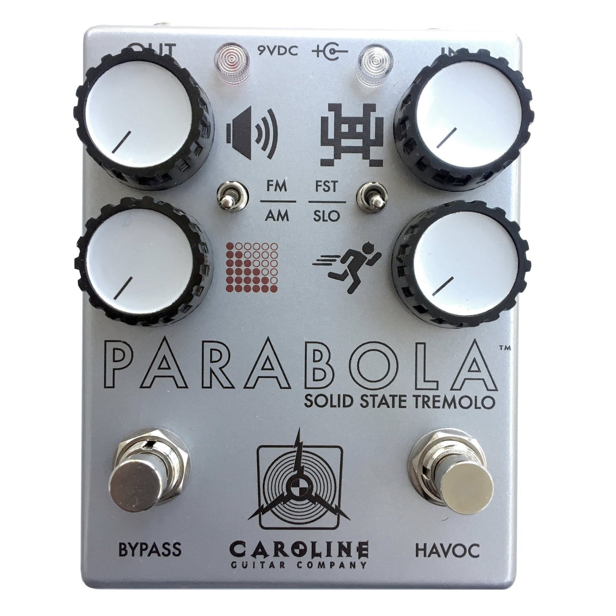 Caroline Guitar Company Parabola Solid State Tremolo Effects Pedal