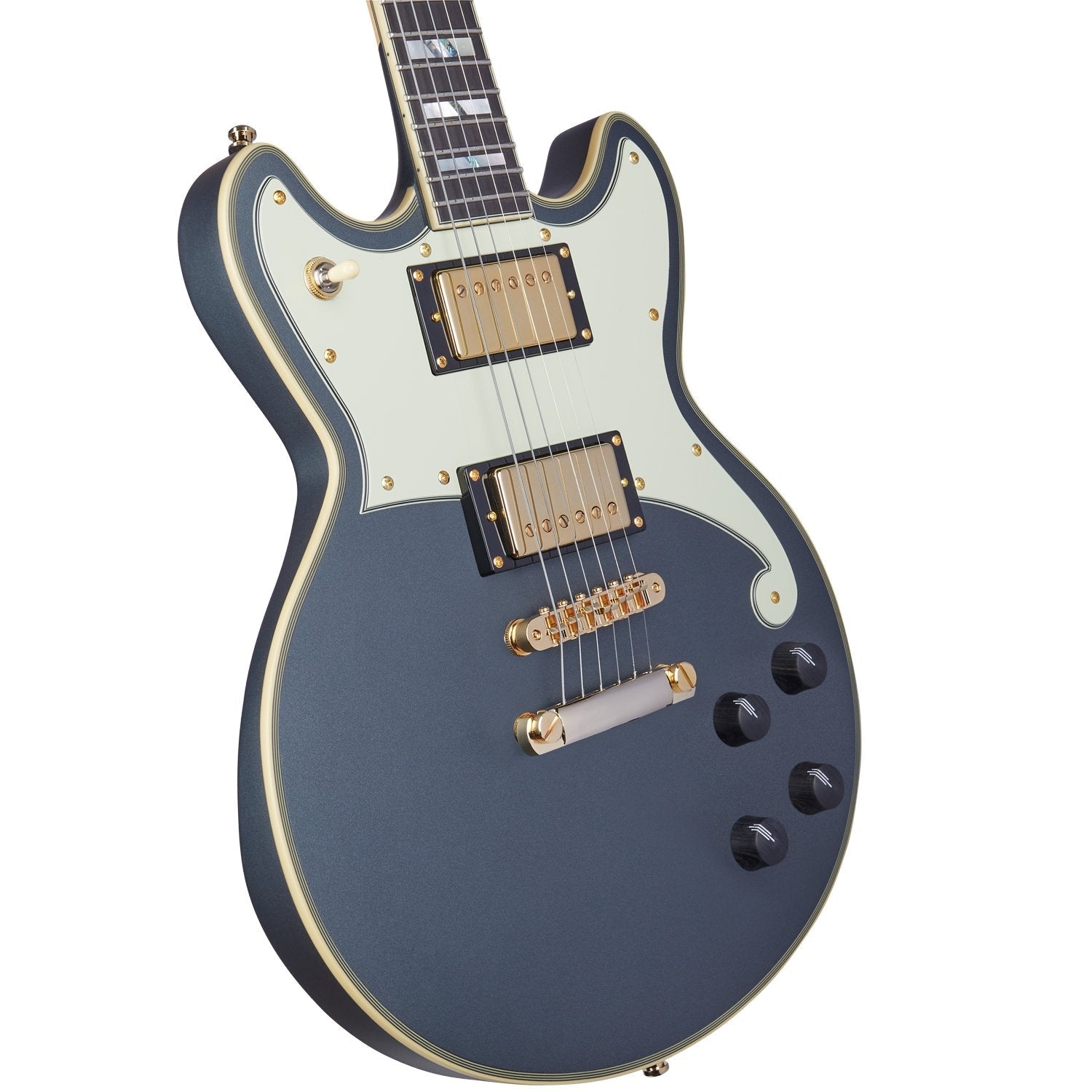 D'Angelico Deluxe Brighton Limited Edition - Matte Charcoal