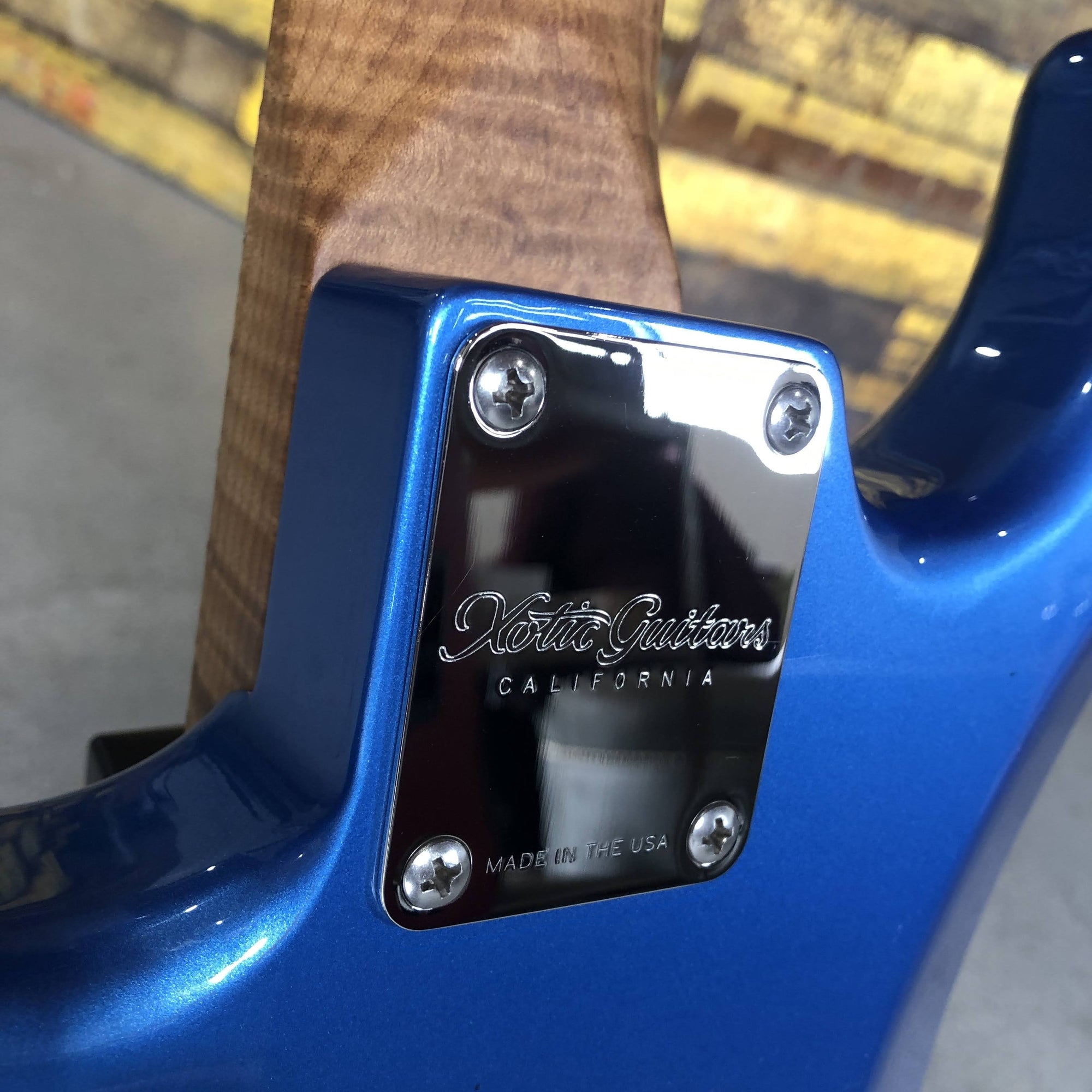 Xotic Guitars California Classic: XSCPRO-2 Aged Series, Lake Placid Blue, 5A Flame Maple Neck