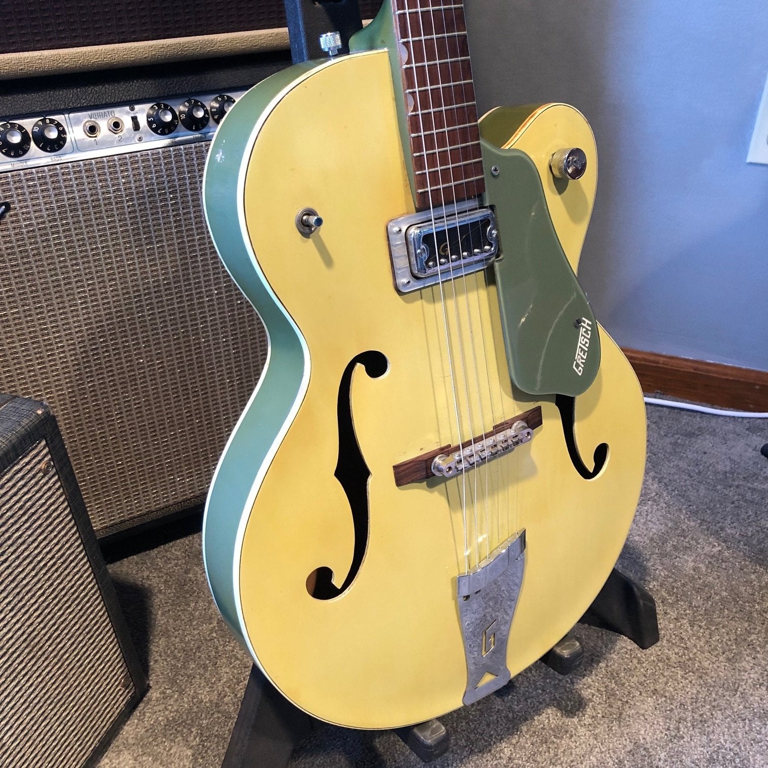 Vintage 1961 Gretsch Anniversary Guitar 6125