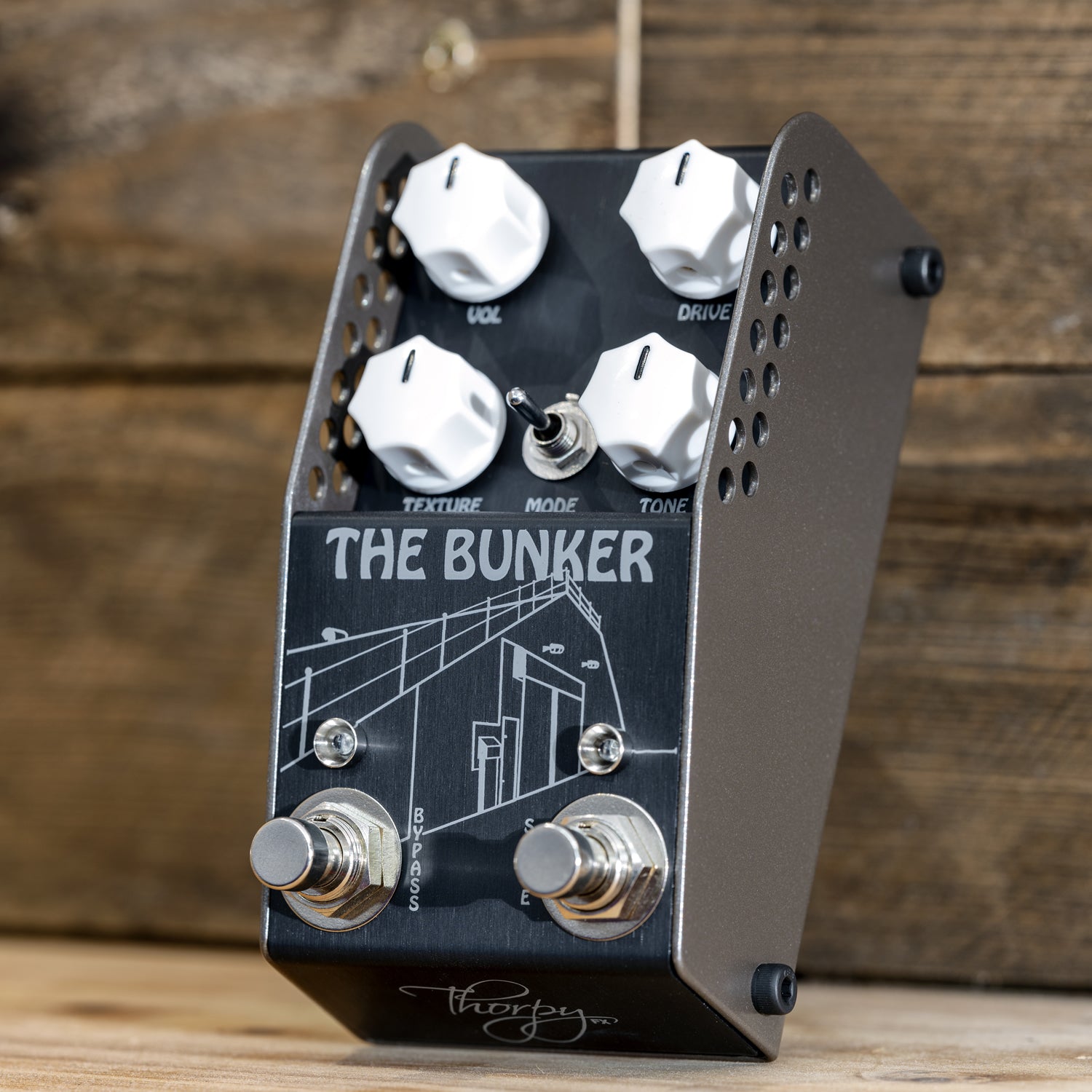 ThorpyFX The Bunker Overdrive Guitar Effects Pedal