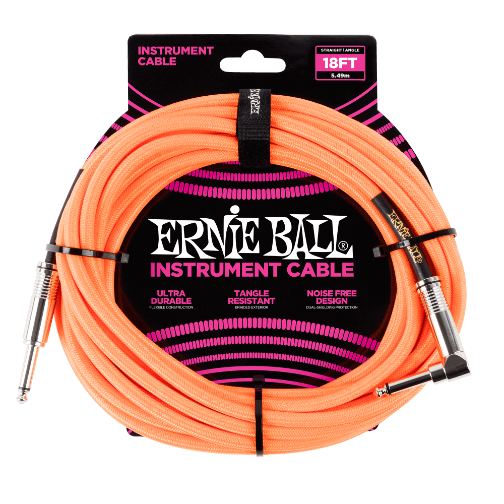 Ernie Ball 18' Braided Cable