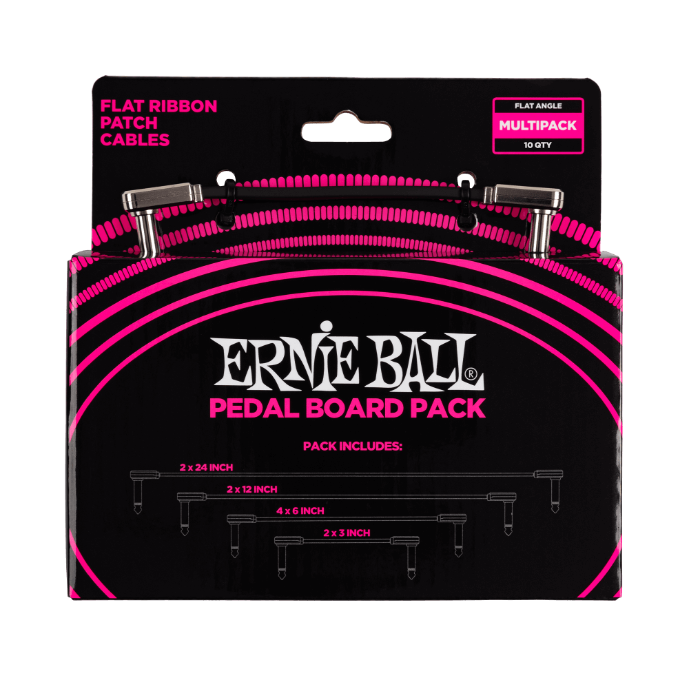 Ernie Ball Flat Ribbon Patch Cables