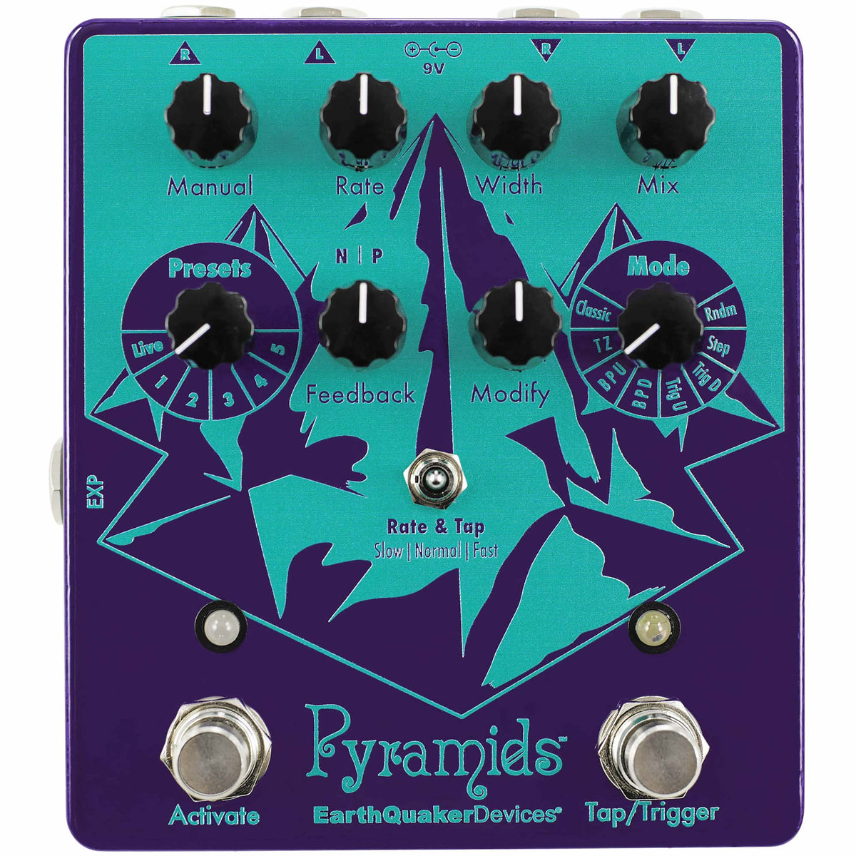 Earthquaker Devices Pyramids Stereo Flanging Device