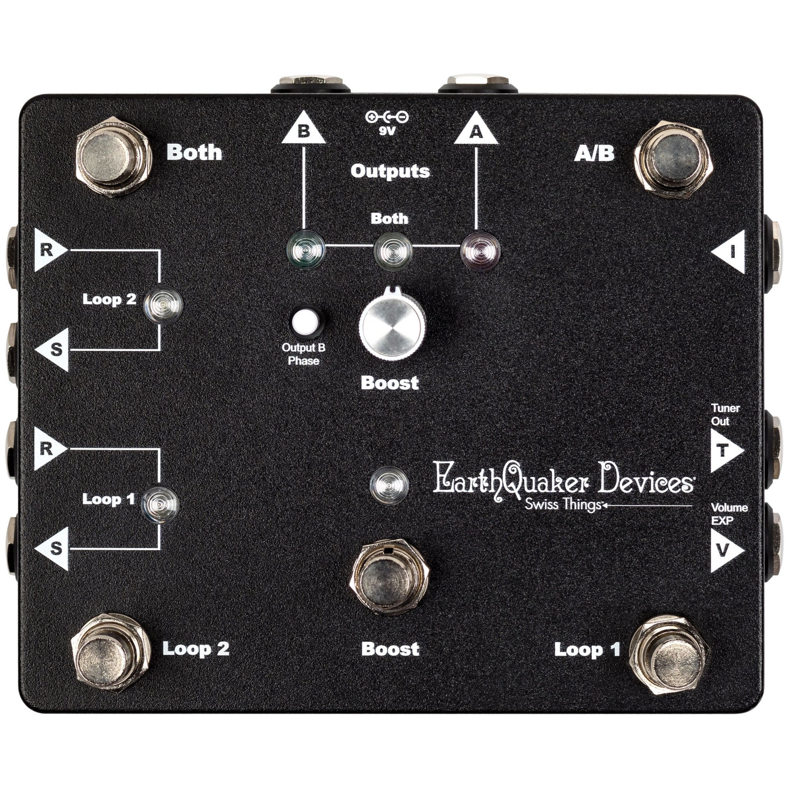 Earthquaker Devices Swiss Things Pedalboard Reconciler