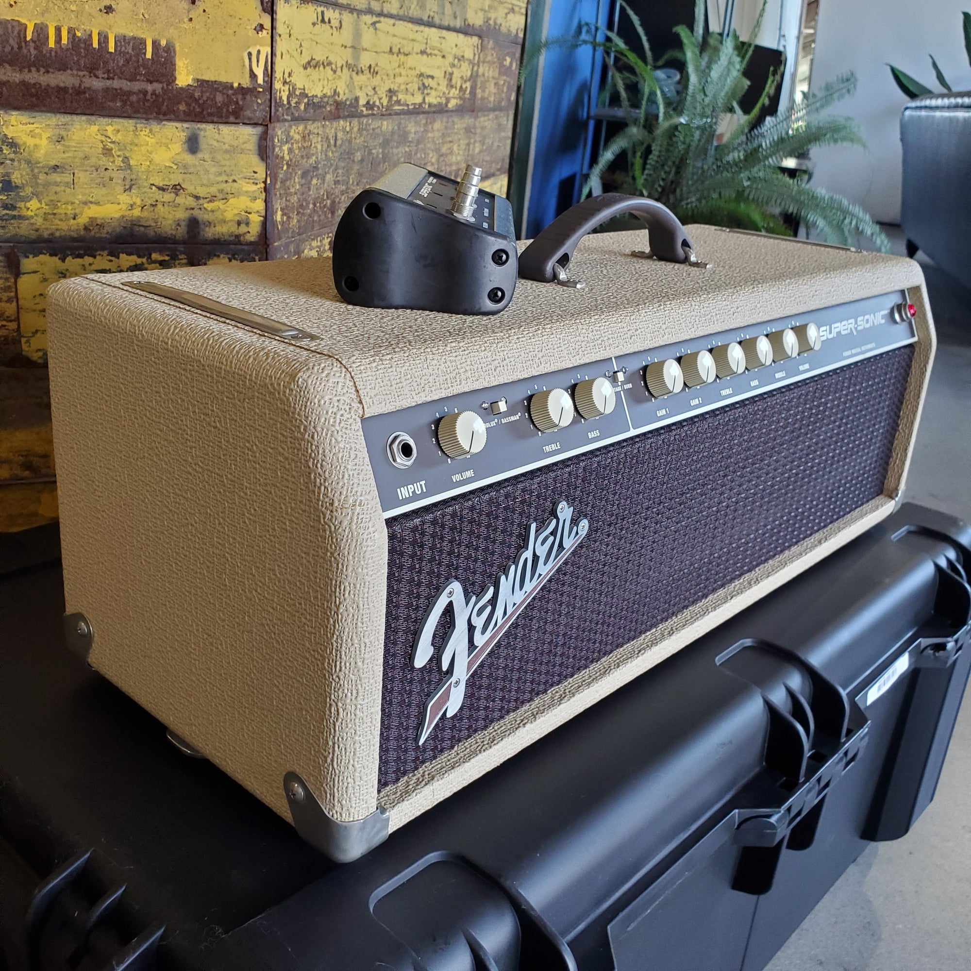 Fender Super-Sonic 60w Head, Blonde