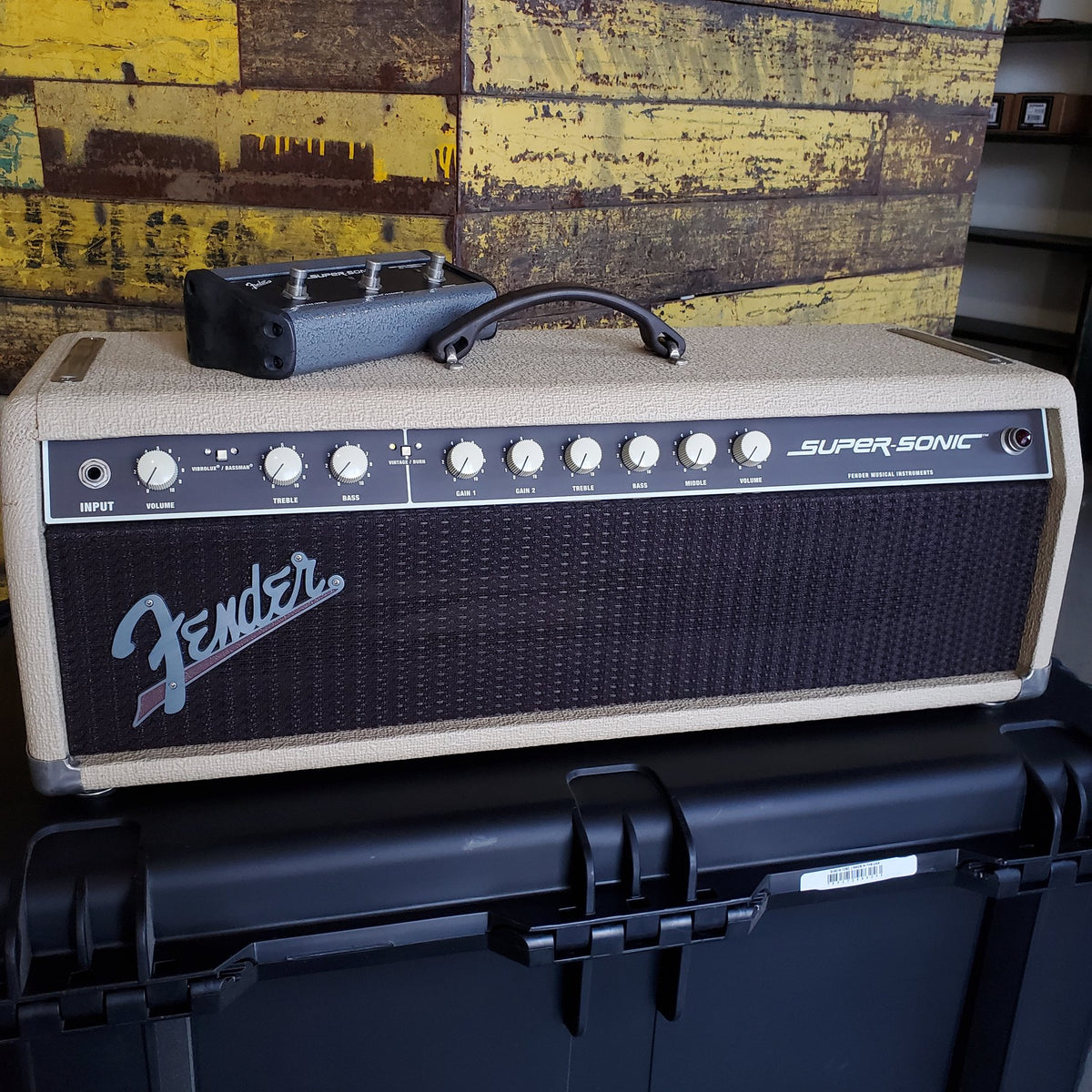 Fender Super-Sonic 60w Head, Blonde