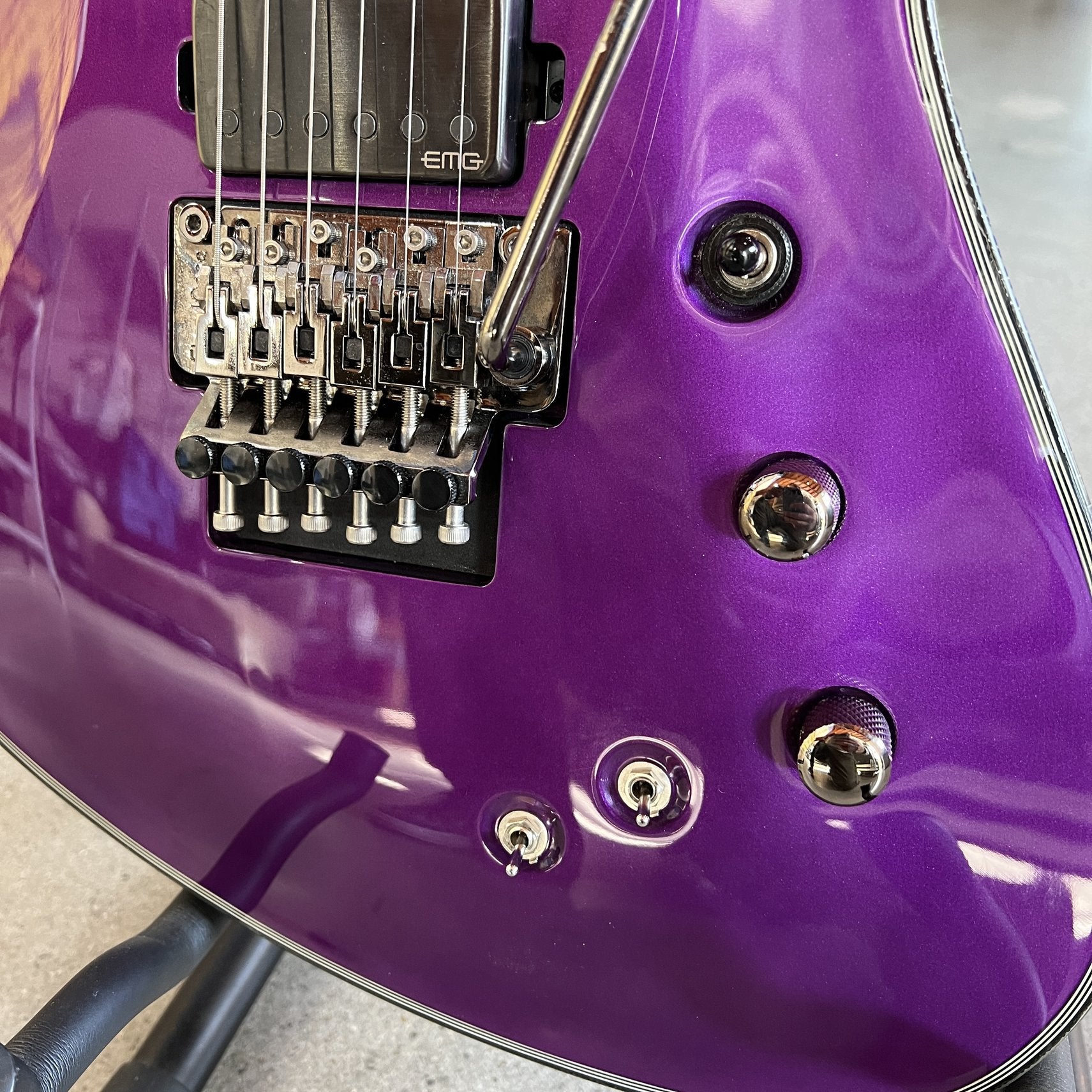 Schecter Hellraiser Hybrid Avenger FR-S - Metallic Purple - 2016