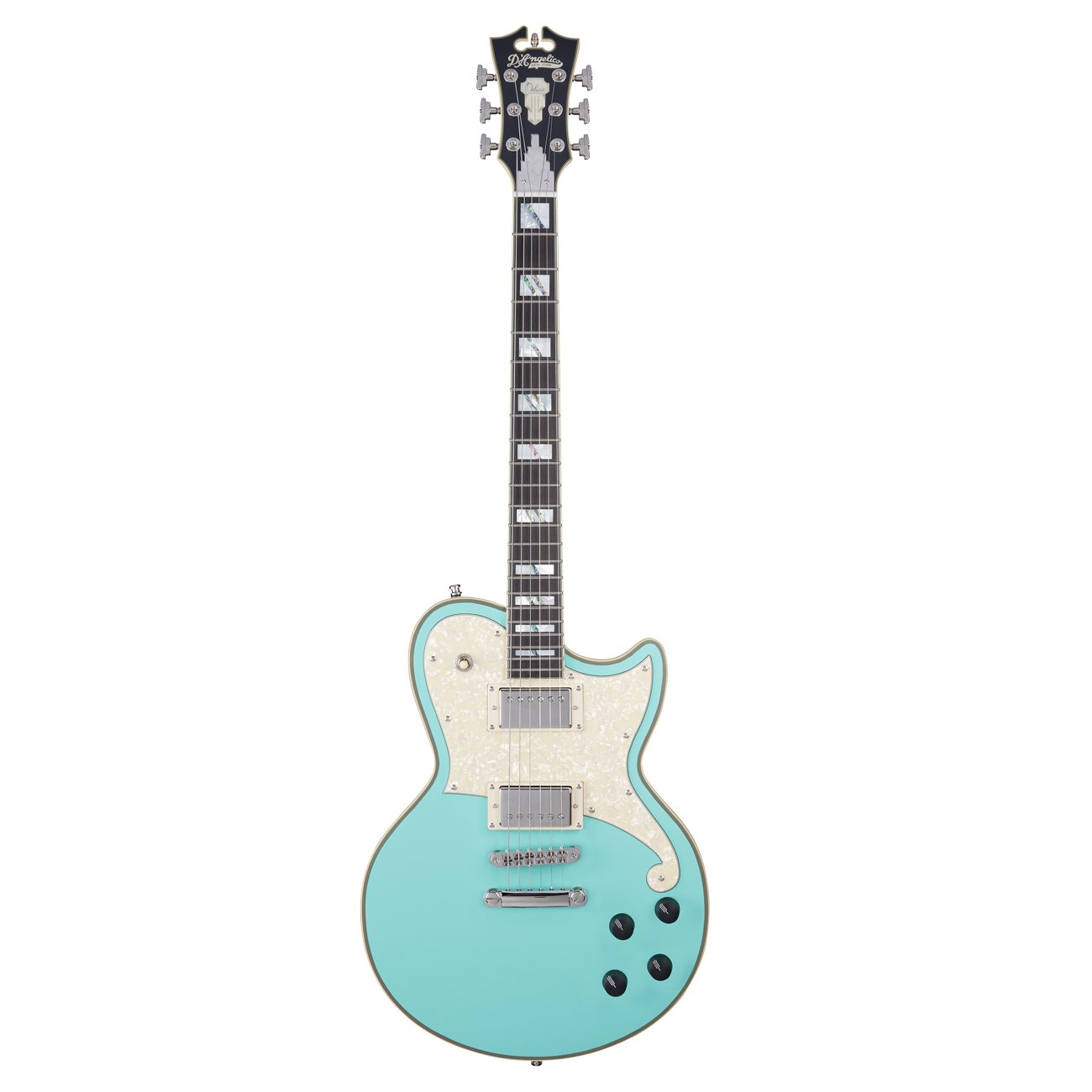 D'Angelico Deluxe Atlantic Limited Edition - Matte Surf Green