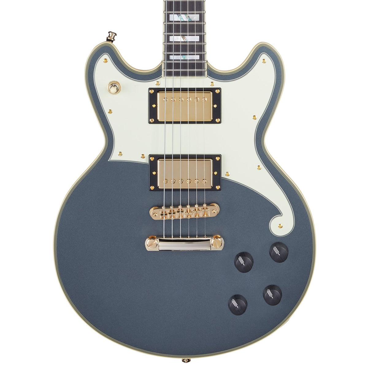 D&#39;Angelico Deluxe Brighton Limited Edition - Matte Charcoal