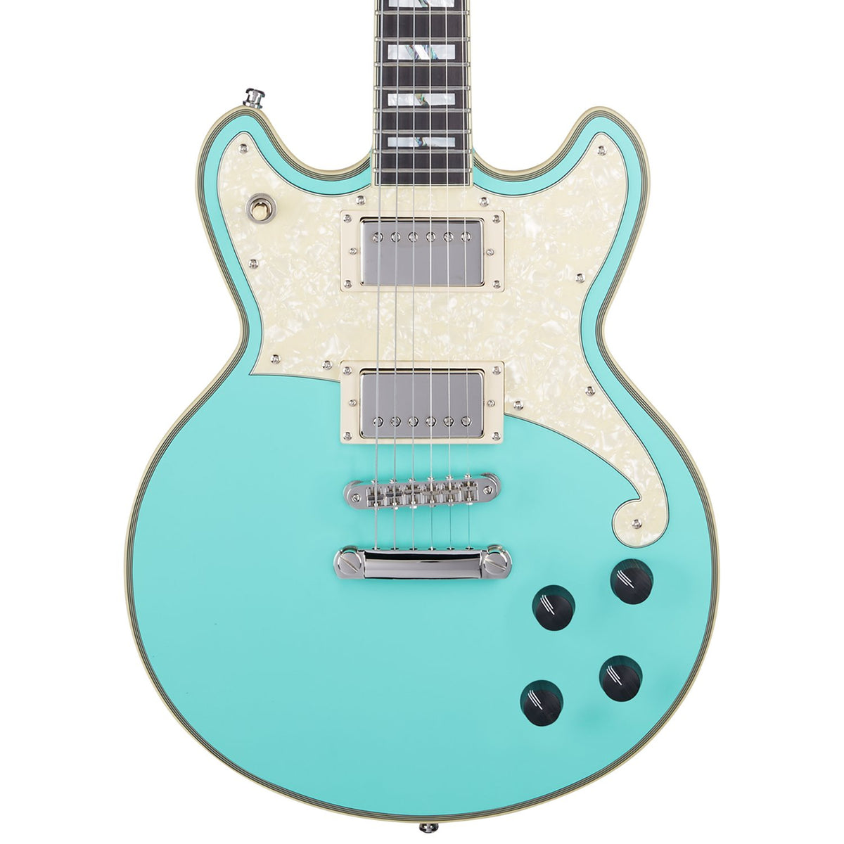 D&#39;Angelico Deluxe Brighton Limited Edition - Matte Surf Green