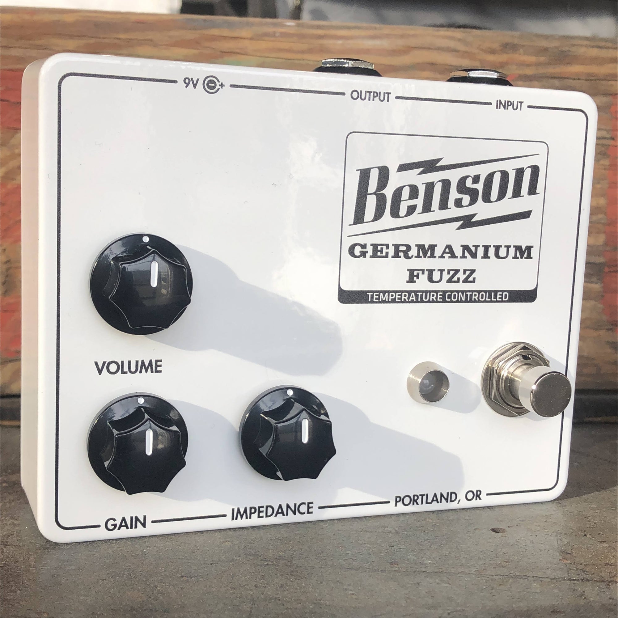 Benson Amps Germanium Fuzz Pedal - Solar White