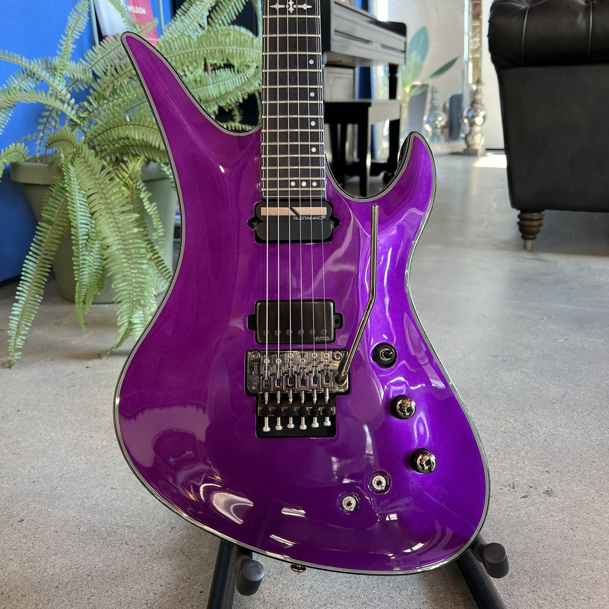 Schecter Hellraiser Hybrid Avenger FR-S - Metallic Purple - 2016