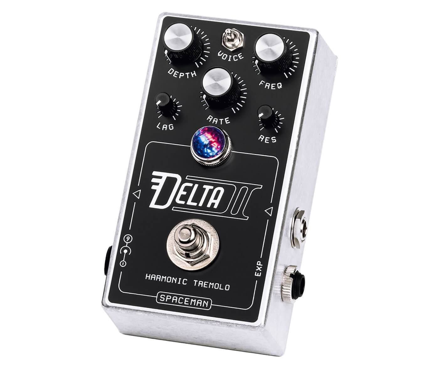 Spaceman Effects Delta II Harmonic Tremolo - Standard Edition Black