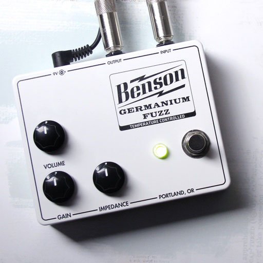 Benson Amps Germanium Fuzz Pedal - Solar White