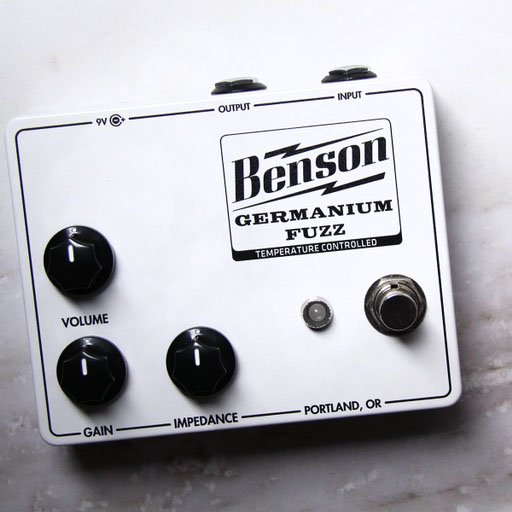 Benson Amps Germanium Fuzz Pedal - Solar White