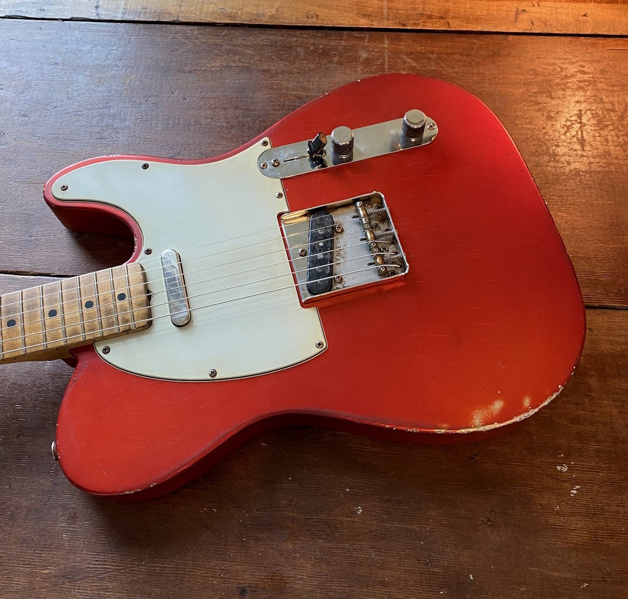 Revelator Guitars - '60s Era RetroSonic T-Style - Candy Apple Red