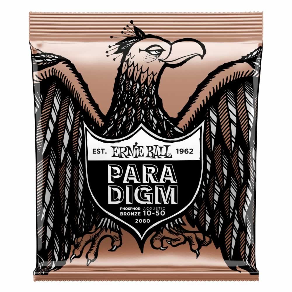 Ernie Ball Extra Light Paradigm Phosphor Bronze Acoustic Guitar Strings - 10-50 Gauge