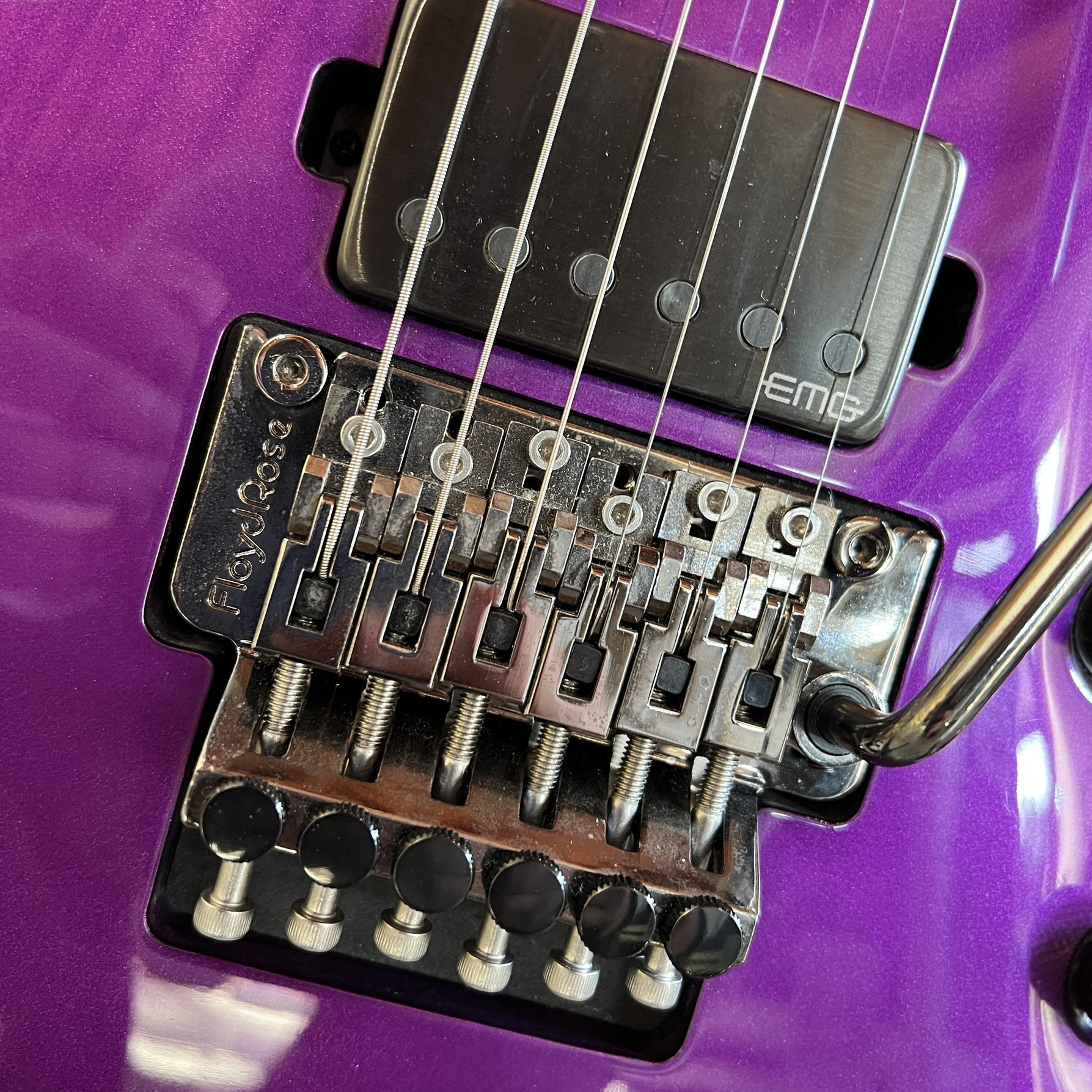 Schecter Hellraiser Hybrid Avenger FR-S - Metallic Purple - 2016