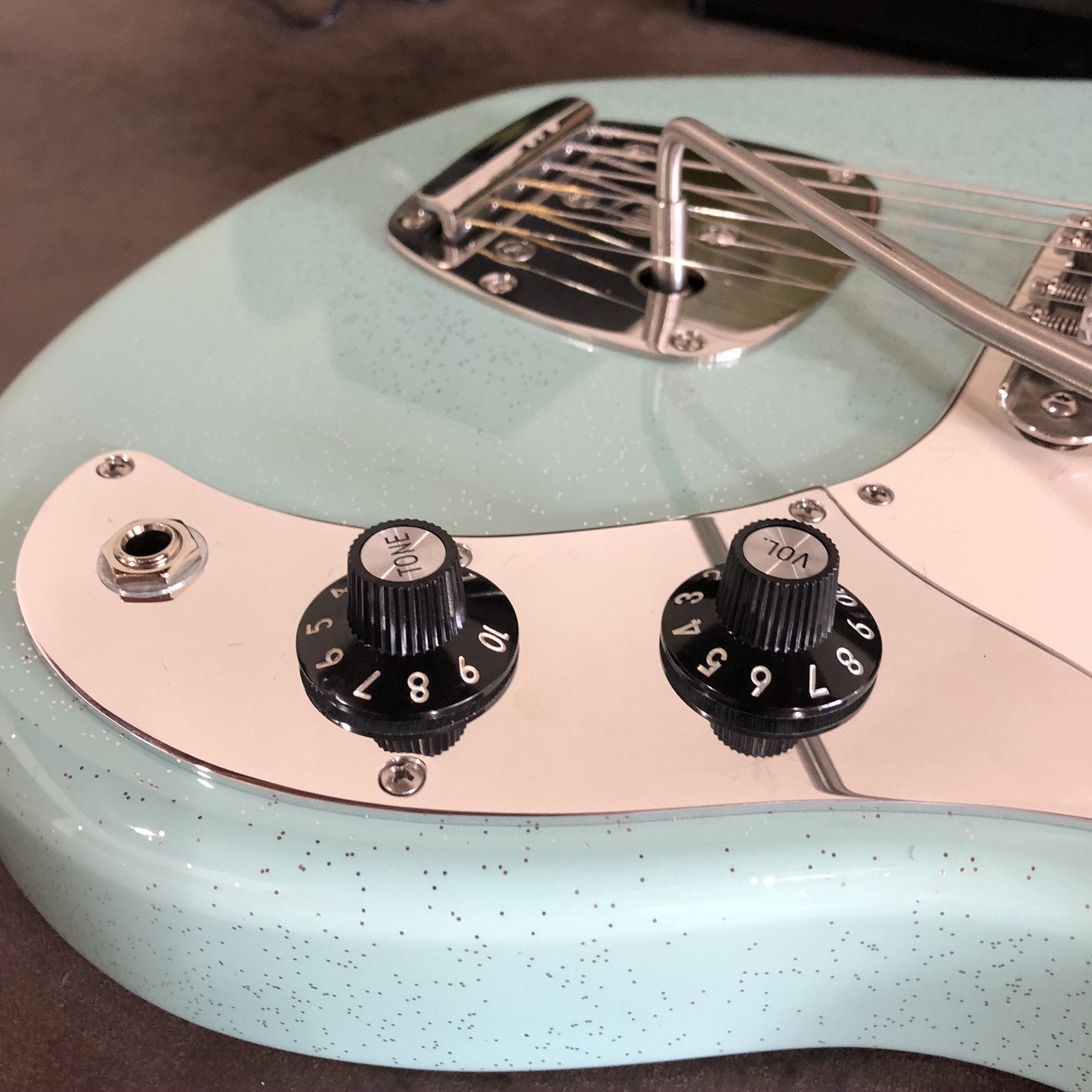 Bilt Guitars Relevator LS Vibrato, Light Sparkle Surf Green, #19614