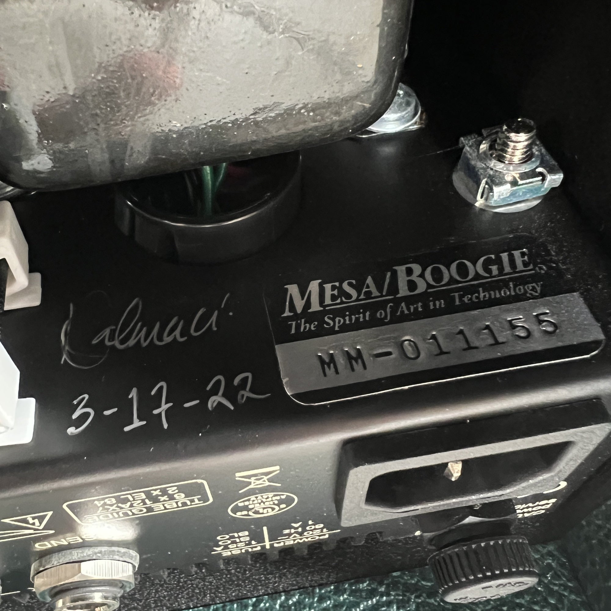 Mesa/Boogie Mark Five: 25 Head w/Matching 2x12 Cabinet