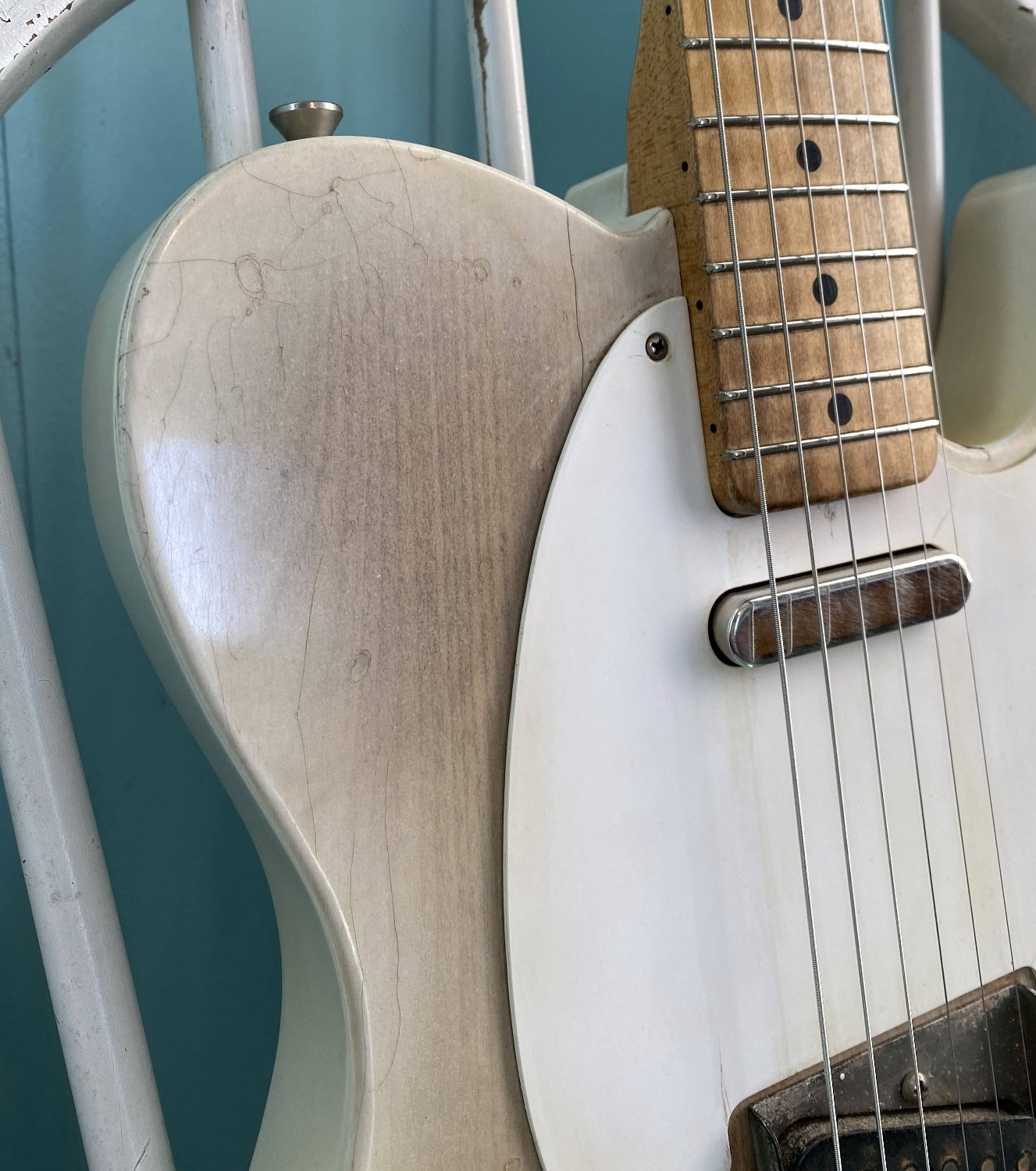 Revelator Guitars - '58 RetroSonic T-Style - White Blonde Nitro