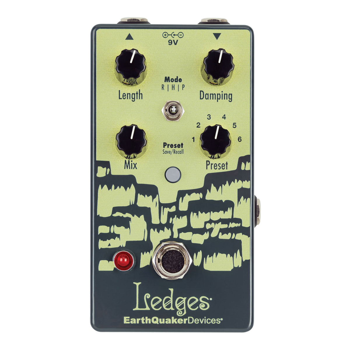 EarthQuaker Devices Ledges Tri-Dimensional Reverberation Machine