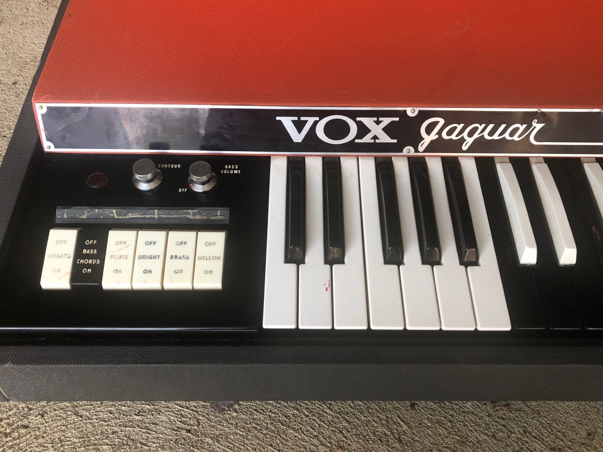 Vintage Vox Jaguar Electric Combo Organ Heathkit