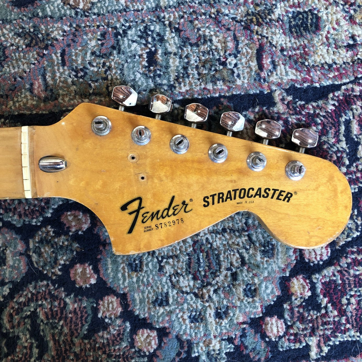 Vintage Fender Stratocaster Maple Neck - 1977/1978