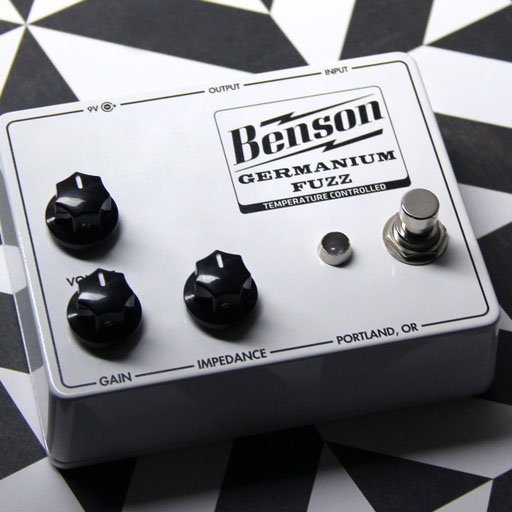 Benson Amps Germanium Fuzz Pedal - Solar White