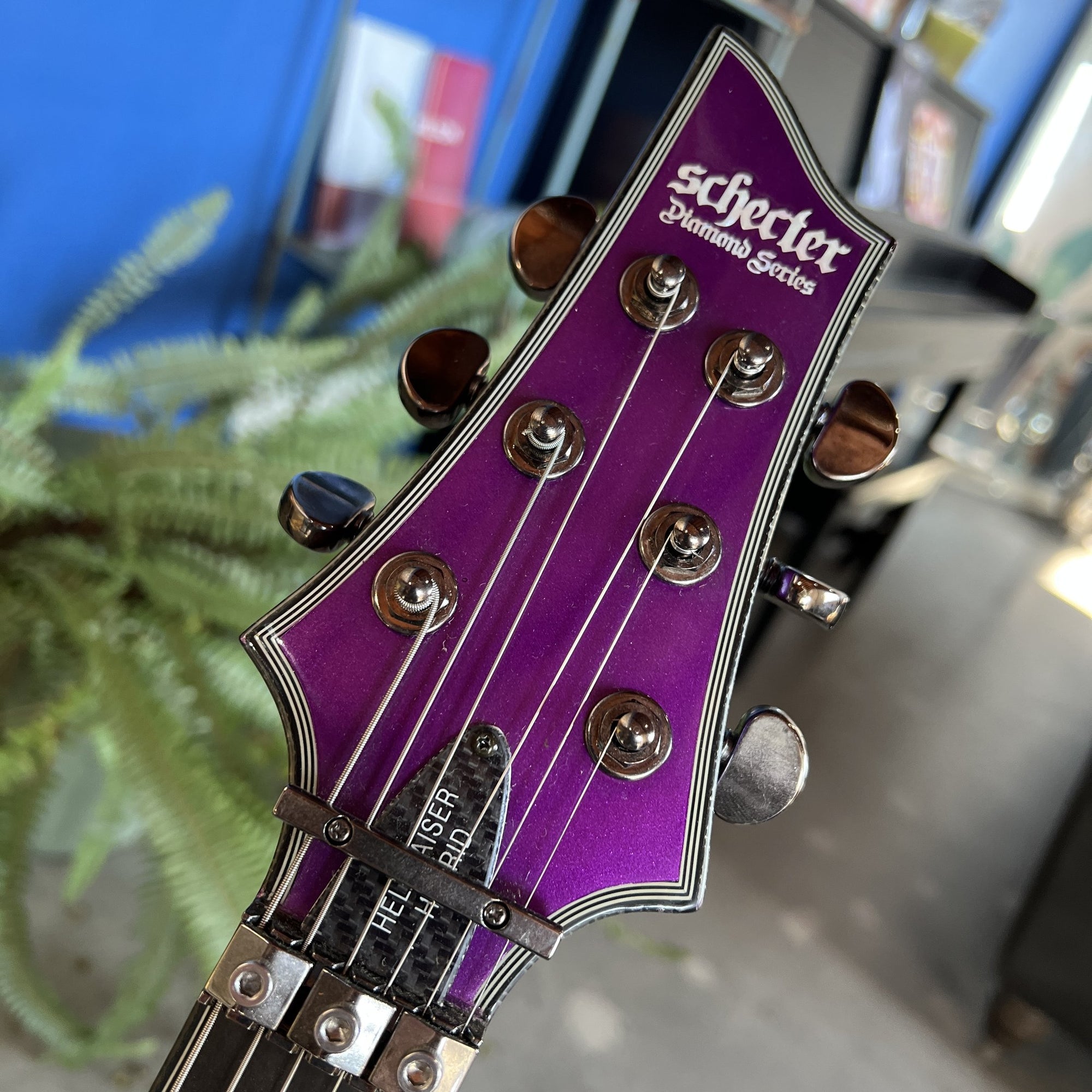 Schecter Hellraiser Hybrid Avenger FR-S - Metallic Purple - 2016