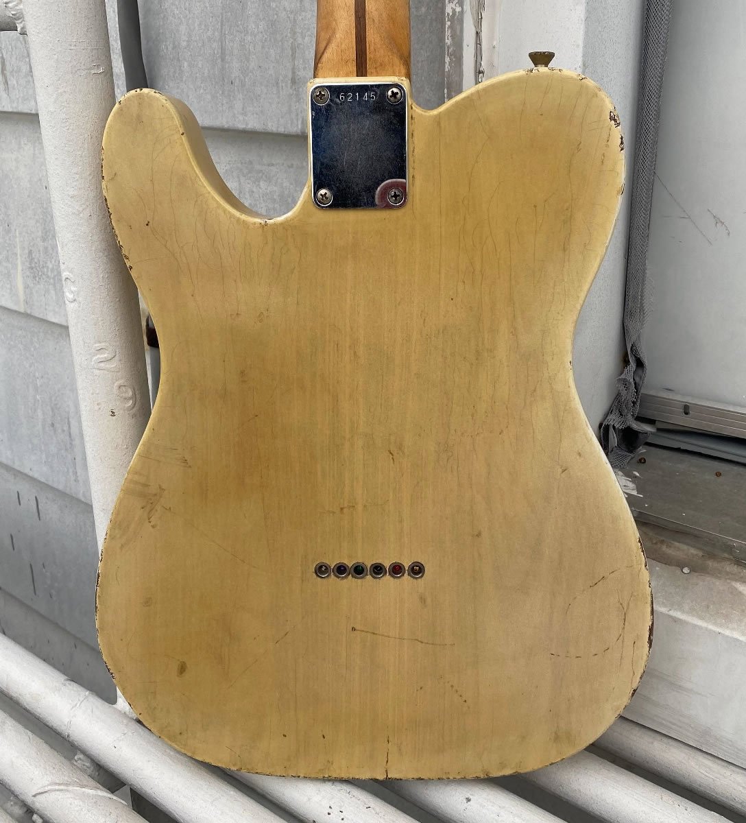 Revelator Guitars - '50s Retrosonic T-Style - Black Guard / Butterscotch Blonde #62145