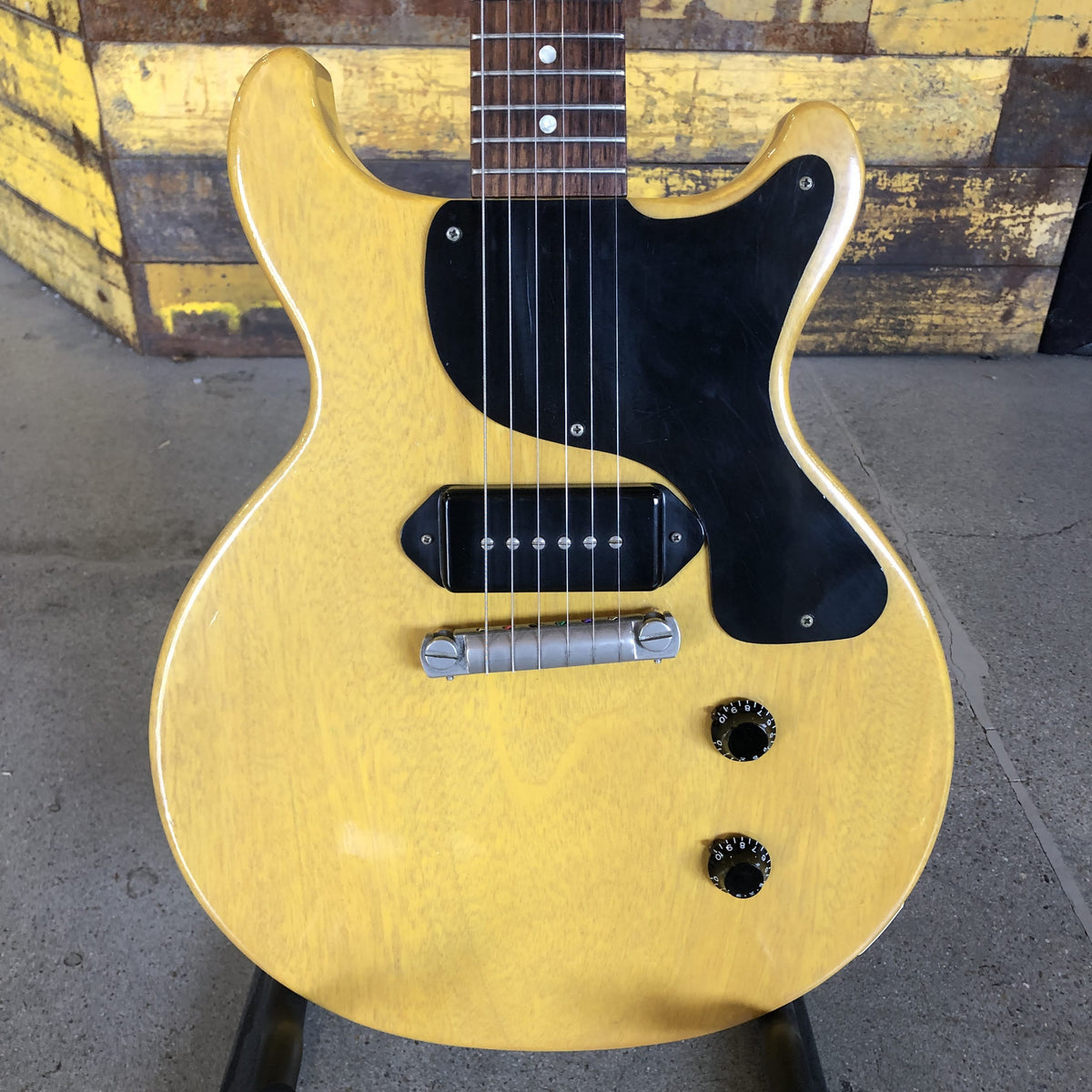 2001 Gibson Les Paul Junior DC Custom Shop Historic &#39;58 Reissue - Yamano TV Yellow