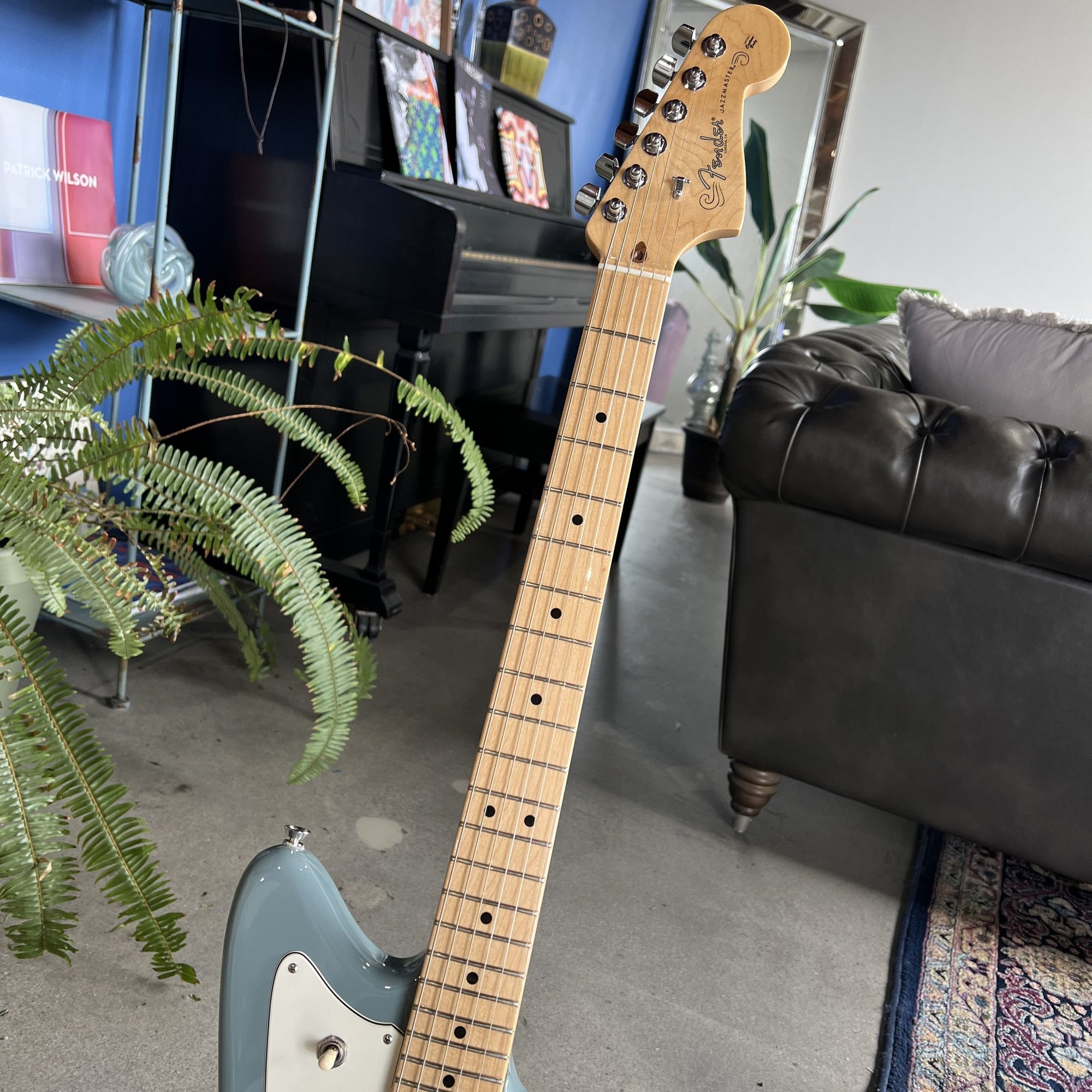 2017 Fender American Pro Jazzmaster, Maple Fingerboard, Sonic Gray