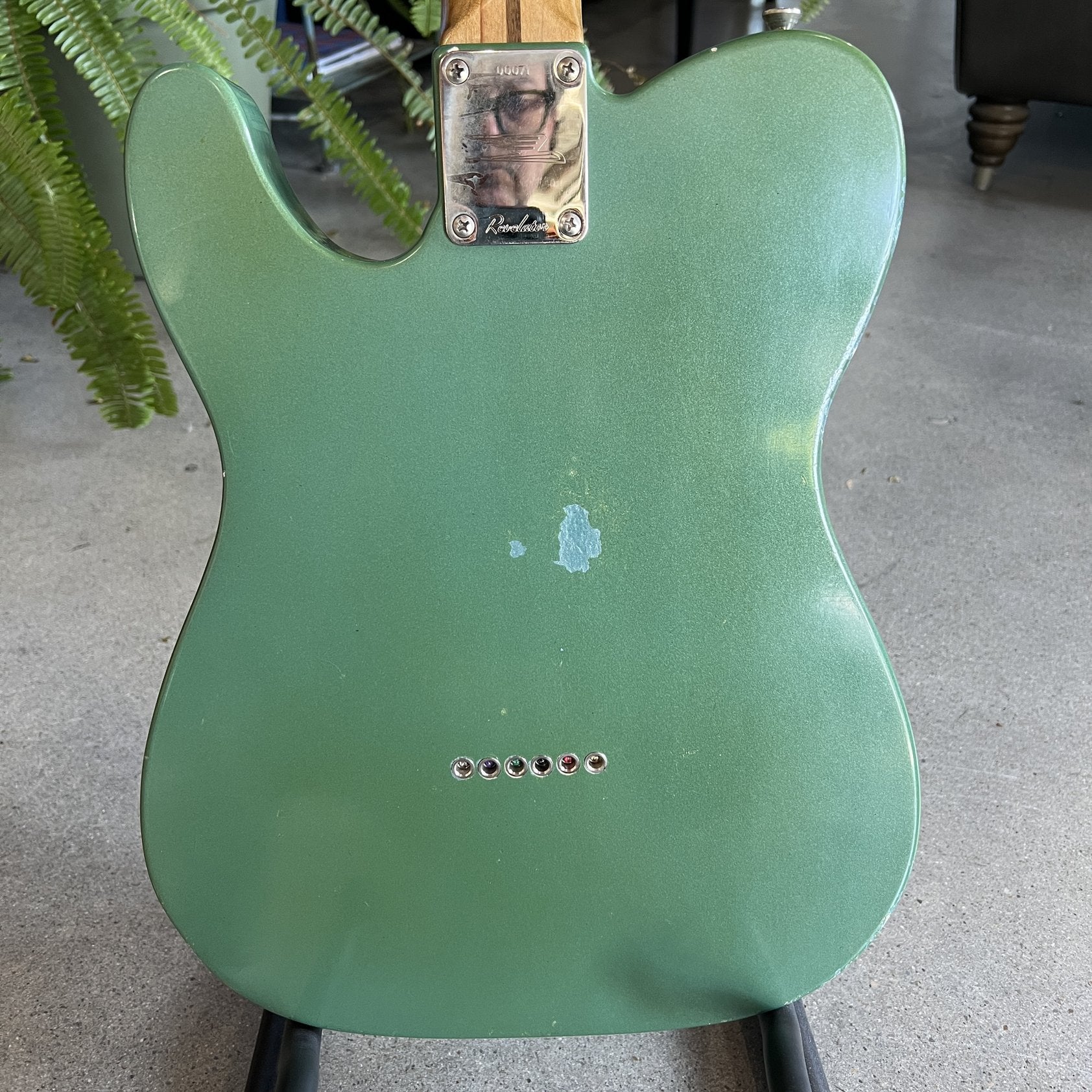 2018 Revelator Guitars Retrosonic - Sherwood Green Metallic