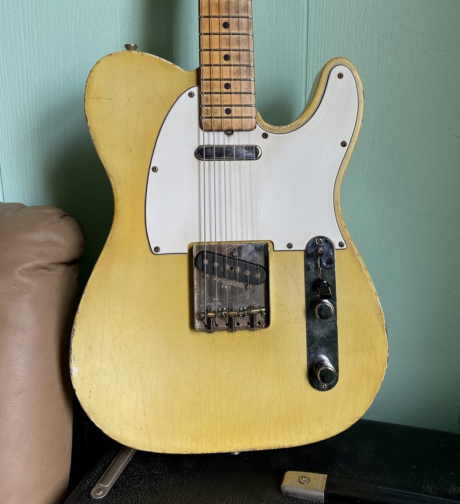 Revelator Guitars - &#39;60s Era RetroSonic T-Style - Olympic White Nitro